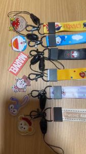 สายคล้องบัตรลายการ์ตูนมีตัวห้อย