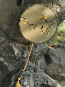 Làm Mát Cổ Điển Lao Changmen Thêu Lụa Sợi Tre Tròn Cổ Điển Thêu Hai Mặt Trang Phục Hanfu Trang Phục Truyền Thống