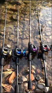 Joran Pancing Murah 6FT/7FT & Reel Umpan Casting Rasio Gigi 7.2:1