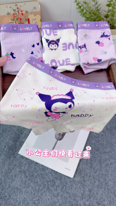 Girl Panties Kids cotton underwear 7A antibacterial cute Girls boyshort Children fashion boxer briefs melody kuromi C137