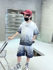 (18-52kg) Bộ đồ đồ bộ bé trai ngắn tay mẫu Life từ 5-16 tuổi. Quần áo trẻ em mùa hè cộc tay cho bé thời trang phong cách năng động. Bảng size ở ảnh cuối