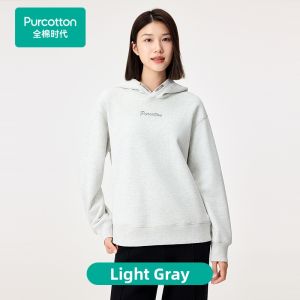 Purcotton | Womens Thick Fleece Sweatshirt