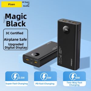PISEN | Certified Quick Charge Large Capacity Power Bank 20000mAh