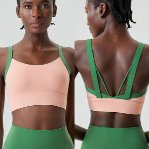 Anti-Bounce Anti-Underarm-Bulge Sports Bra One-Piece Padding