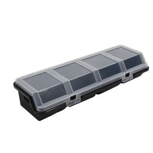 กล่องจัดระเบียบอเนกประสงค์สำหรับเก็บสกรู ชิ้นส่วนขนาดเล็ก กล่องเก็บของพลาสติกทนทานสำหรับอุปกรณ์/เครื่องประดับ กล่องเก็บสกรูและเครื่องมือ