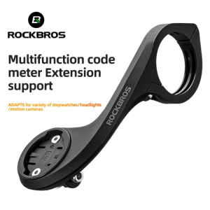 ROCKBROS Giá đỡ xe đạp nylon Giá đỡ mở rộng đa chức năng Giá đỡ mở rộng Trọng lượng nhẹ không thấm nước Xử lý ánh sáng Phụ kiện giữ xe đạp IGS/Garmin/Bryton/Cateye