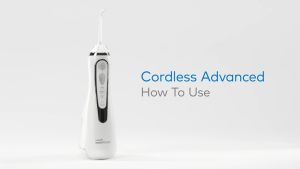 Máy Tăm Nước WATERPIK WP-560 Lực Phun Mạnh Công Nghệ Sóng Ion Loại Bỏ 99% Vi Khuẩn Mảng Bám Ngừa Sâu Răng Hiệu Quả Nhập Khẩu Bảo Hành 12 Tháng