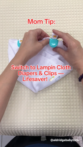 Gerbo Diaper Clips/ Nappy Clamps/ Lampin Clip