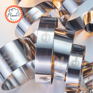 Fengheli Mousse Circle Mold 4.5/5/6/7/8/10/12-Inch round Cake Mold-Piece Big Drum Bread