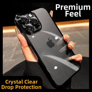 DAIMANG | Daimang High Quality New Phone Case Suitable For Apple 15Promax 14Pro Full Cover With Lens Film iPhone 12 Black X Dustproof Luxury