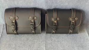 Túi Da Treo Hông Xe Motor Xe Máy 27cm