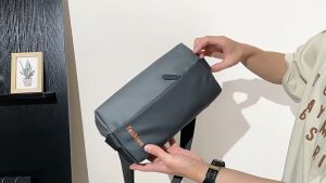 Men Sling Bag Chest Simple Pouch Crossbody Travel Shoulder Waist Messenger Beg Silang Sandang Lelaki Murah 单肩包男 胸包