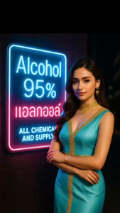 5L.แอลกอฮอล์95%(non-foodgrade) เอทิลแอลกอฮอล์ เอทานอล Ethyl alcohol95%(Ethanal)ขนาด 5ลิตร