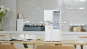 7 in 1 Instant Heating Countertop Water Purifier Household with Faucet and 5-stage Filter Element Large Capacity Water Tank RO Water Dispenser