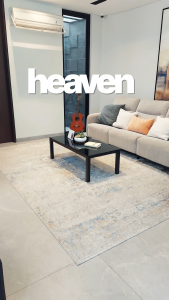 Meja Tamu Meja Makan Meja Lesehan Coffee Table Meja Kaca - Seahorse HEAVEN 120x60 T40 Minimalis Knockdown