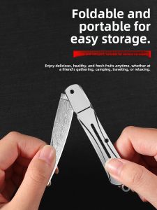 BAKULI | Portable Mini Stainless Steel Folding Fruit Knife