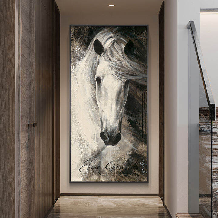 Steed American Classical Art Hanging Painting and Oil Painting European ...