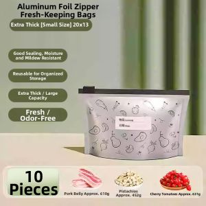 Aluminum Thickened Food-grade Freezer Storage Bag
