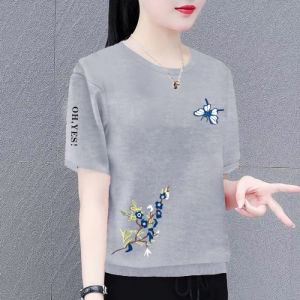 QIAOXIZI | New Summer Loose Fit Womens T-shirt