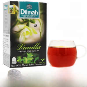 Dilmah Dilmah Vanilla Black Tea Tea Bag Ceylon Import Flowers and Plants Seasoning Black Tea Black Tea