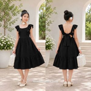 FRANCES MIDI DRESS CAN FITS TO 7YRS OLD UP TO 12 YRS OLD PITITE SIZE ONLY