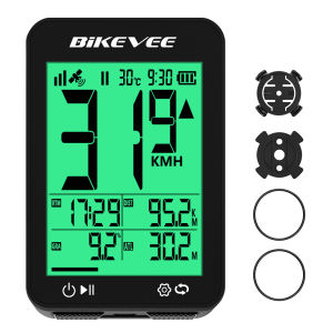 New GPS Bike Computer Wireless Multifunction USB Rechargeable Digital  MTB Road Bicycle Speedometer Odometer Stopwatch Tracker
