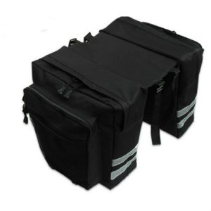 Bike Rear Rack Bag Cycling Double Side Trunk Bag Mountain Road Bicycle Tail Seat Pack Luggage Carrier Bike Bag Bicycle Accessory