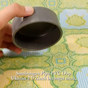 Sambungan Pipa Pvc Dop 2 1/2 inch 2 1/2 2 1/2In Berbagai merk