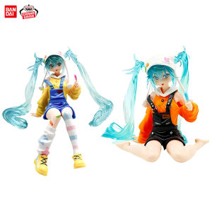 Bandai | New Hatsune Miku Lollipop Series Figure Anime Peripheral Collectible Models Decorative Decorations Children Kawaii Gift