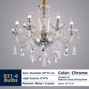 LAIDENG | Elegant Multi-space Suitable Crystal Chandelier