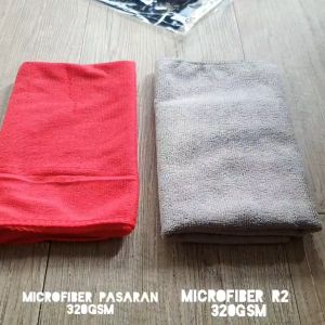 Kain Lap Microfiber 35x35cm 320 gsm/ Microfiber Cloths / Lap Meja Mobil Motor