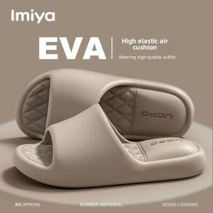 MONLEYTA | German Bathroom Anti-Slip Couple Home Slippers Mens Summer Indoor Ladies Slippers Quick Dry EVA Flat Sandals For Couples