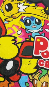 Chibi Eeveelutions 9 Pocket Zipper Card Binder by 1UP | TCG Album | Limited Edition | Eevee Binder