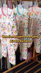 Setelan Baju Bayi Piyama Bayi Panjang Perempuan KOALA Syifana 6-12 bln ZPY119