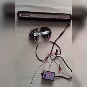 ตัวควบคุมแตร ตัวควบคุมแตรไฟฟ้า 8 เอฟเฟกต์เสียง/เอฟเฟกต์เสียง 12 แบบ แข็งแรงและทนทาน ปลอดภัยและกันน้ำ