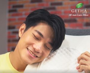 Getha 3D Auto 100% Natural Latex Pillow Geto Body Pillow Leesa Pillow Review - Lazada