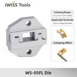 Iwiss | Long Handle Ratcheting Multi-Function Wire Crimping Pliers