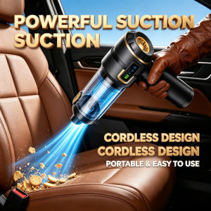 Mini Car Vacuum Cleaner Strong Scution Cordless 998000PA Powerful Wireless Car Cleaner HandHeld Portable Vacuum Cleaner for Car