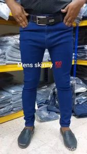 Mens Skinny Fit Jeans Good Quality Denim Kain Memeri Size 26-40 Ready StockMalaysia