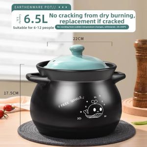 Heat-resistant Stewing Casserole for Gas