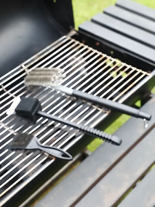 Sikat Panggangan Barbeque Stainless Sikat Pembersih Panggangan Bbq Grill And Scraper
