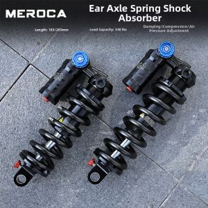 Meroca | Rear Shock Absorber with Ear Axis and Compression Damping Adjustment 205mm