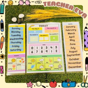Math Time Learning--Year.Month.Week.Day | Belajar Kalender | Preschool Learning Toys
