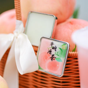 [Peach Green Tea] Light Mature Female Peach Flavor Balm Fragrance White Peach Oolong Solid Perfume Green Tea Student Girl