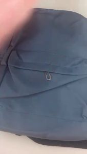 Z-Gadget⚡ Korean School Bag Cotton Canvas style no print student backpack