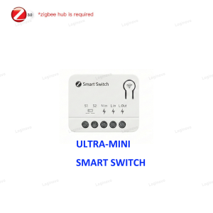 Tuya Zigbee Mini Smart Switch DIY 2 Way Control Smart Home 16A 1/2Gang Relay Automation Breaker Switches works with Google Home