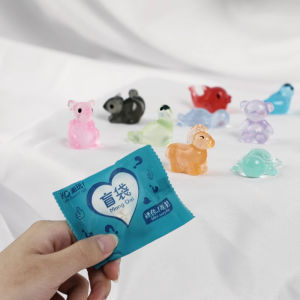 Glow In The Dark 3D Miniature Animal Toys Blind Bag