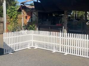 รั้วไม้ตกแต่งสวน สูง 80ซม.100ซม. รั้วสนาม  🧨ส่งด่วน มีสต็อก จากโรงงาน🎉📣มีปลายทาง