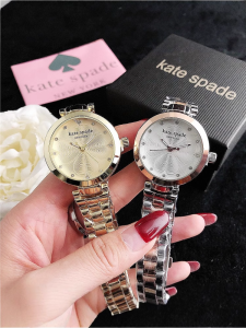 Fashionable Bracelet Watch for Women New 2024 Model Alloy Band Single Fold Clasp Quartz Solar Movement round Face Gift for Girls