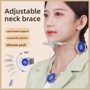 Creative Neck Supports Braces Fixed Cervical Traction Repair Neck Guard Corrector Guard Turtle Cervical Collar Corrector Neck Helper